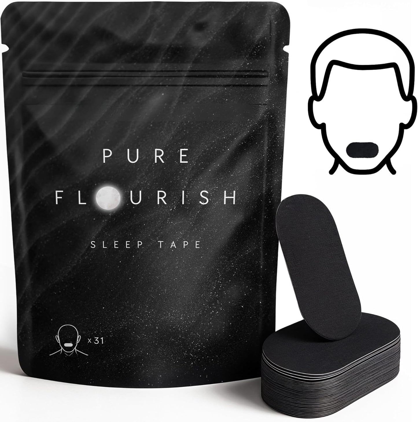 Calm Mouth Tape 30 Strip Bundle